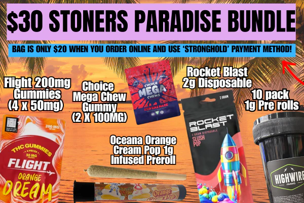 $30 Grab Bags! ($58 Value) ($20 WHEN PAID THROUGH STRONGHOLD ONLINE!)