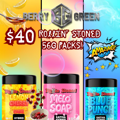$40 Berry Green Preroll 56pk