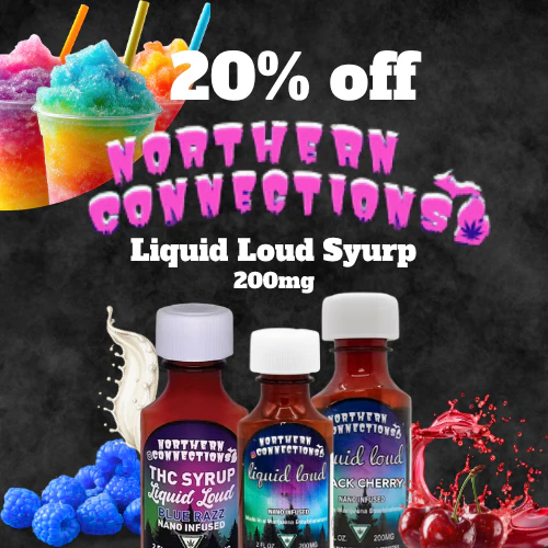 20% Off Northern Connection Liquid Loud Syrup 200mg