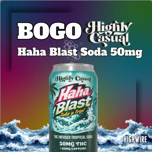 BOGO Highly Casual Haha Blast Soda 50mg