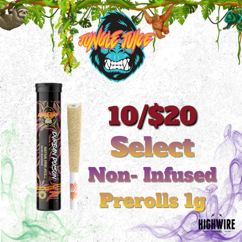 10/$20 Select Prerolls 1g