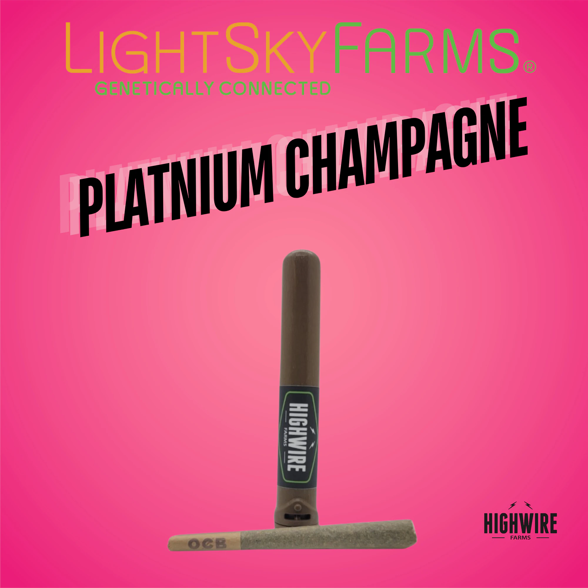 Breast Cancer Awareness - $6 Platinum Champagne preroll 1g