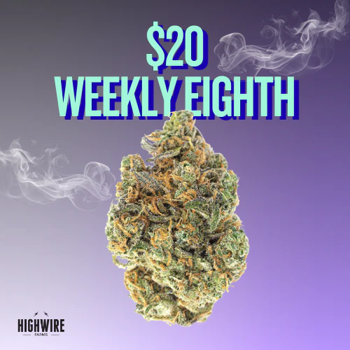 $20 1/8th - Weekly Special: Khalifa Kush & Boss's Candy
