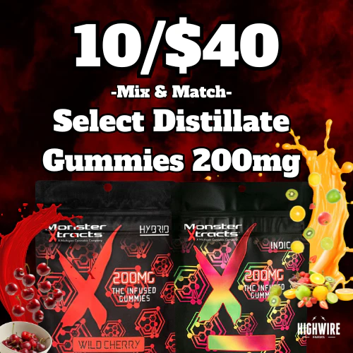 10/$40 Select 200mg Gummies
