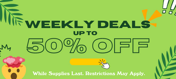Take note of deals up to 50% off! Deals valid May 20th to June 2nd