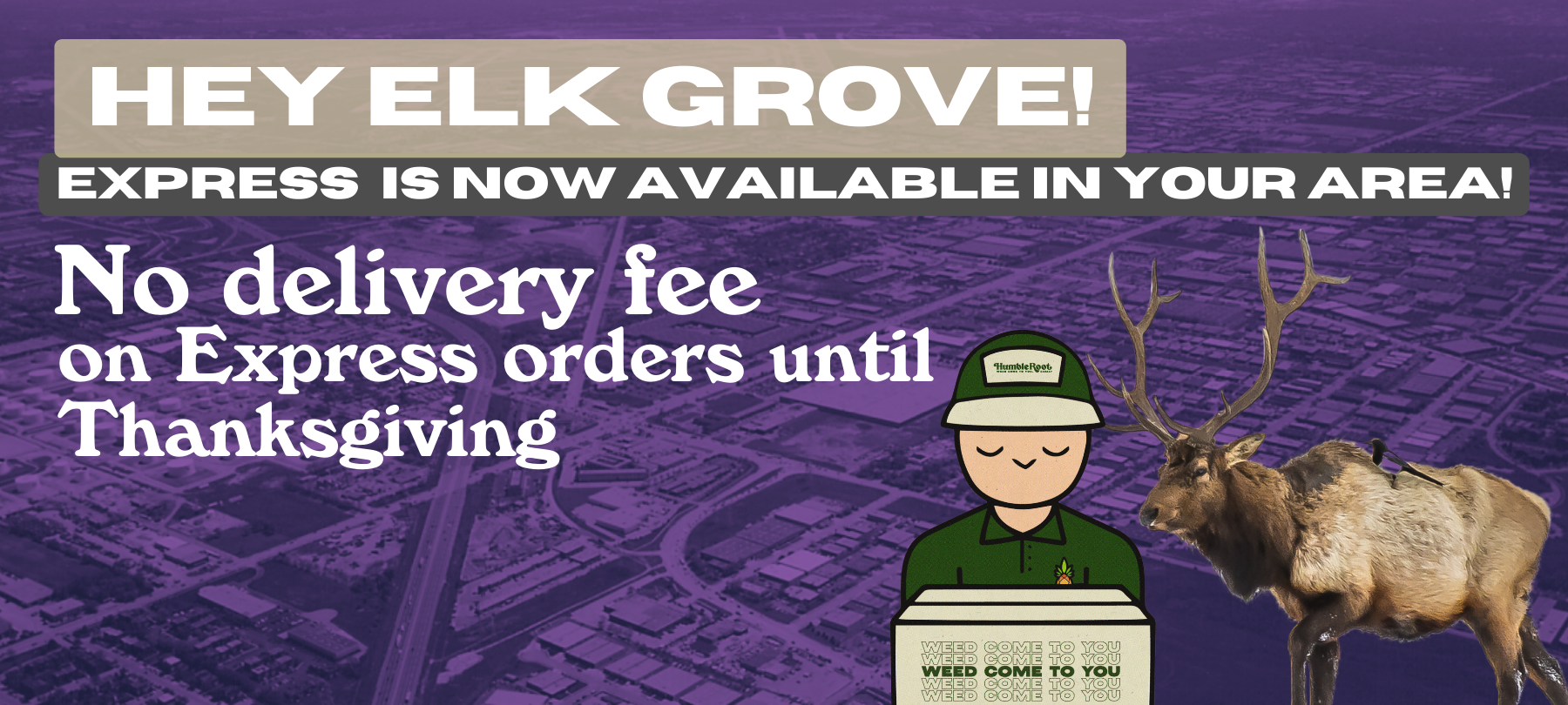 Express is available in Elk Grove