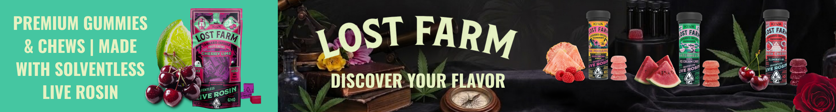 Lost Farm Edible gummies