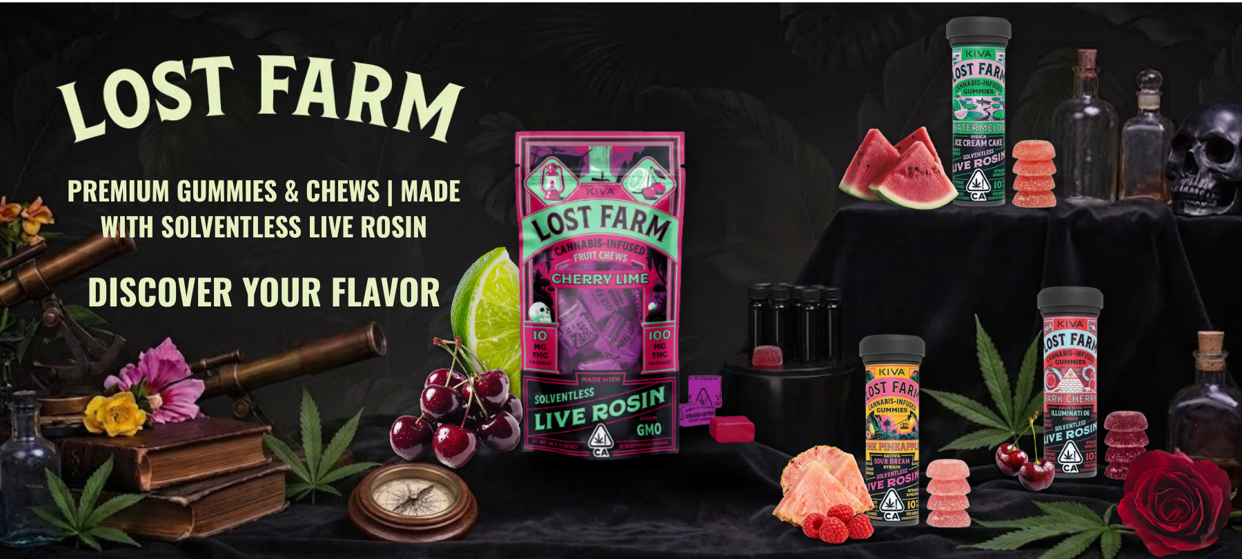 Lost Farm Edible gummies