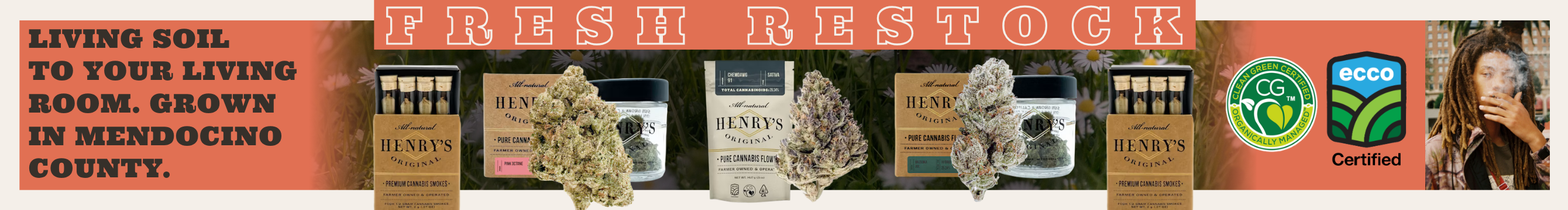 Henry's Flower and Pre-rolls