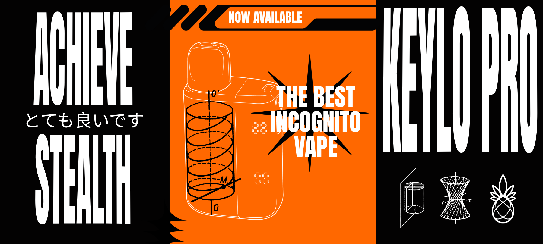 The best incognito vape is here, Humble Root Keylo Pro