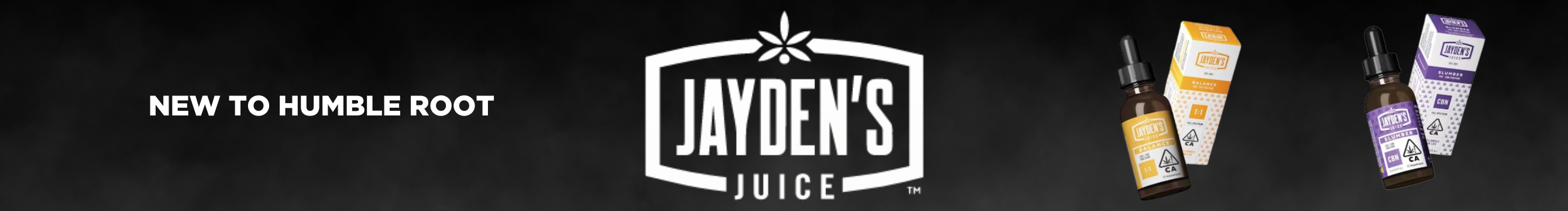 Jayden's Juice Tinctures, new at Humble Root!