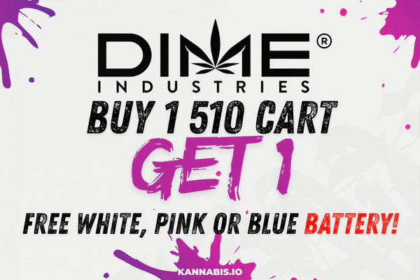 Dime Signature 510 BOGO – Get a FREE Battery