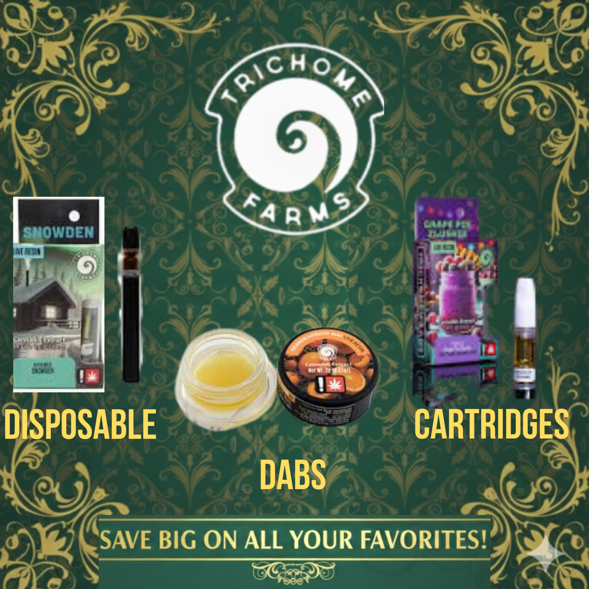 TRICHOME SUNDAY!!! 30% OFF ALL TRICHOME PRODUCTS!