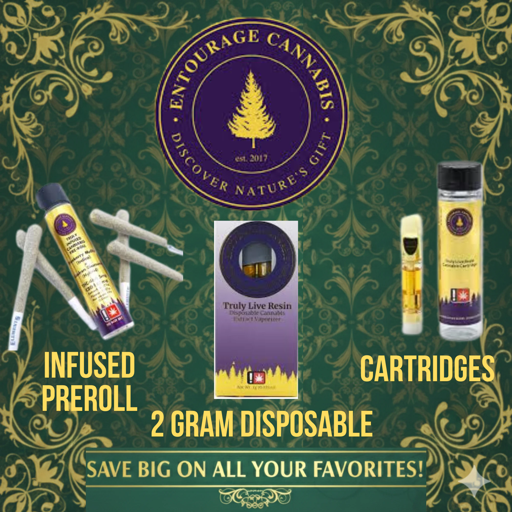 ENTOURAGE WEDNSDAY 30% OFF!!!