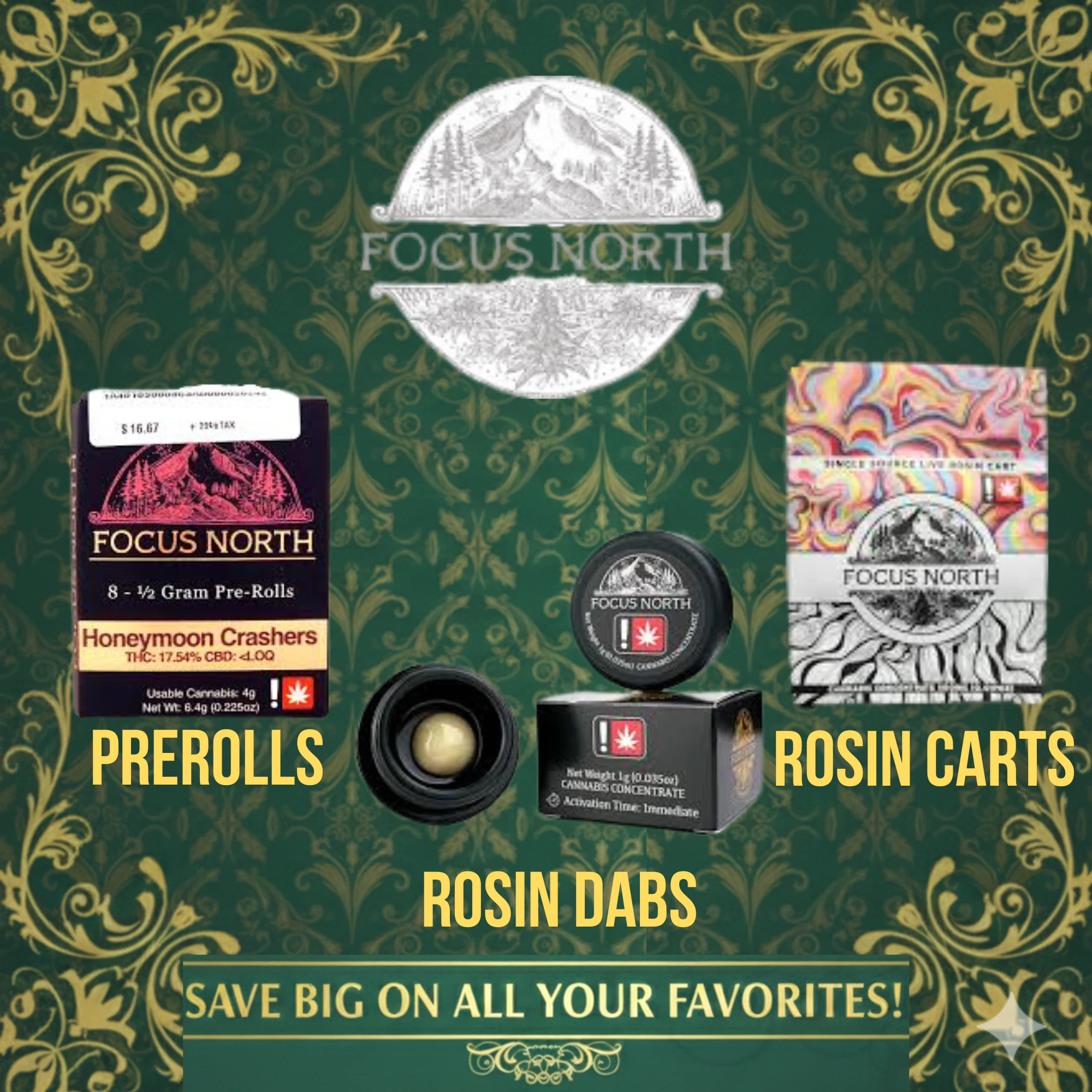 30% off Focus North Friday's