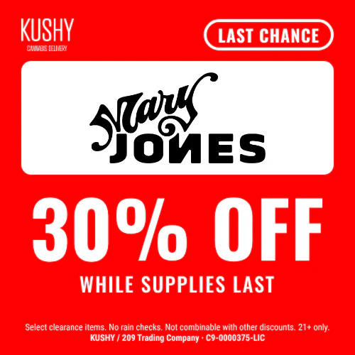 LAST CHANCE: MARY JONES 30% OFF