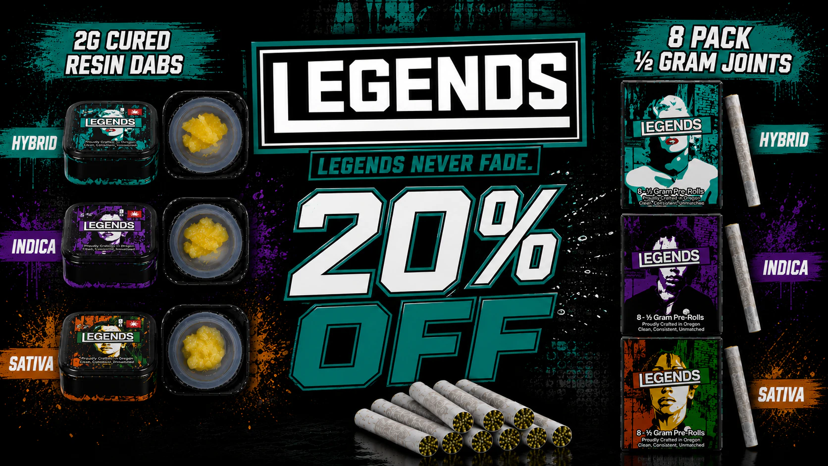Legends 20% Off