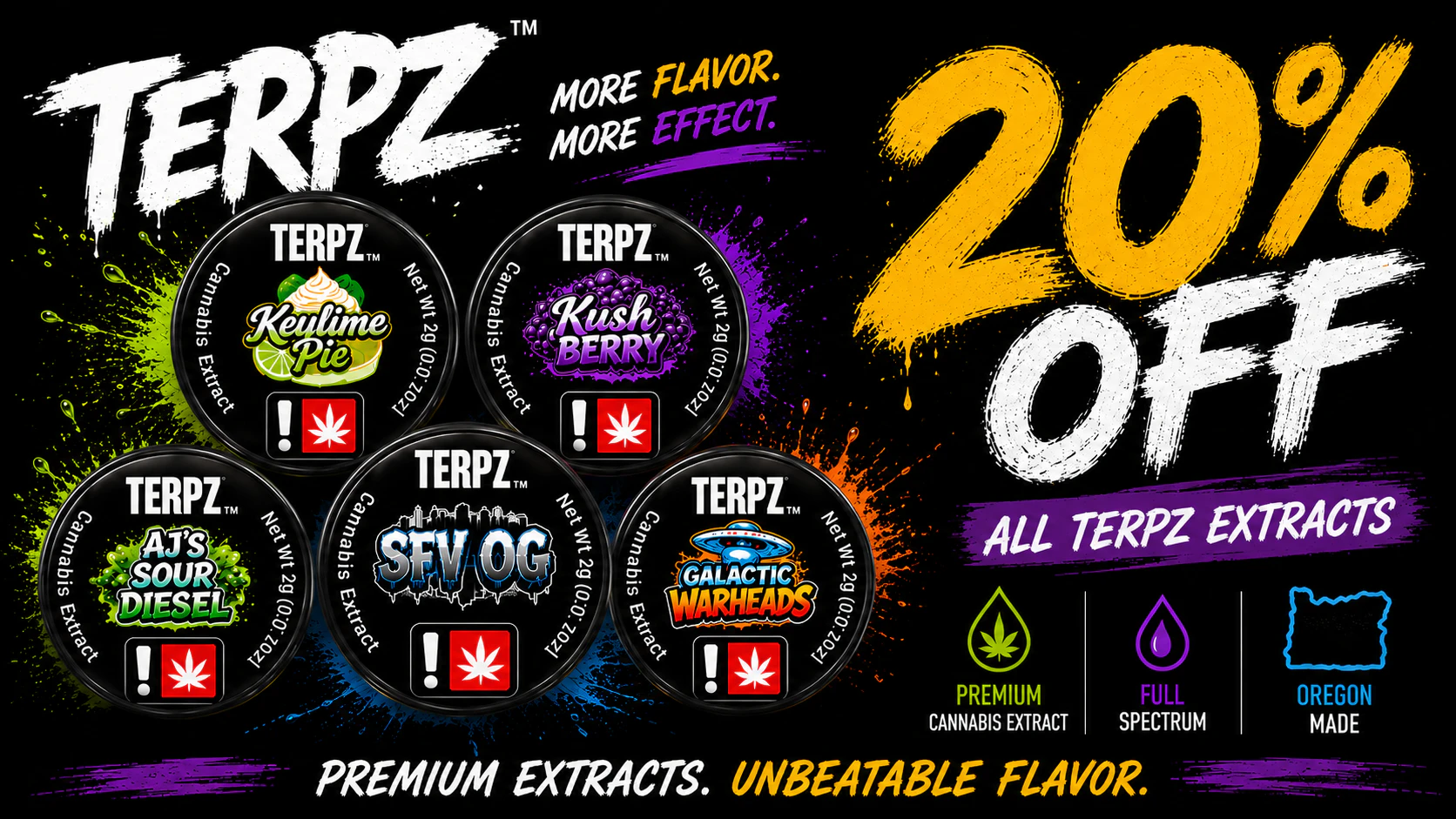 Terpz 20% Off