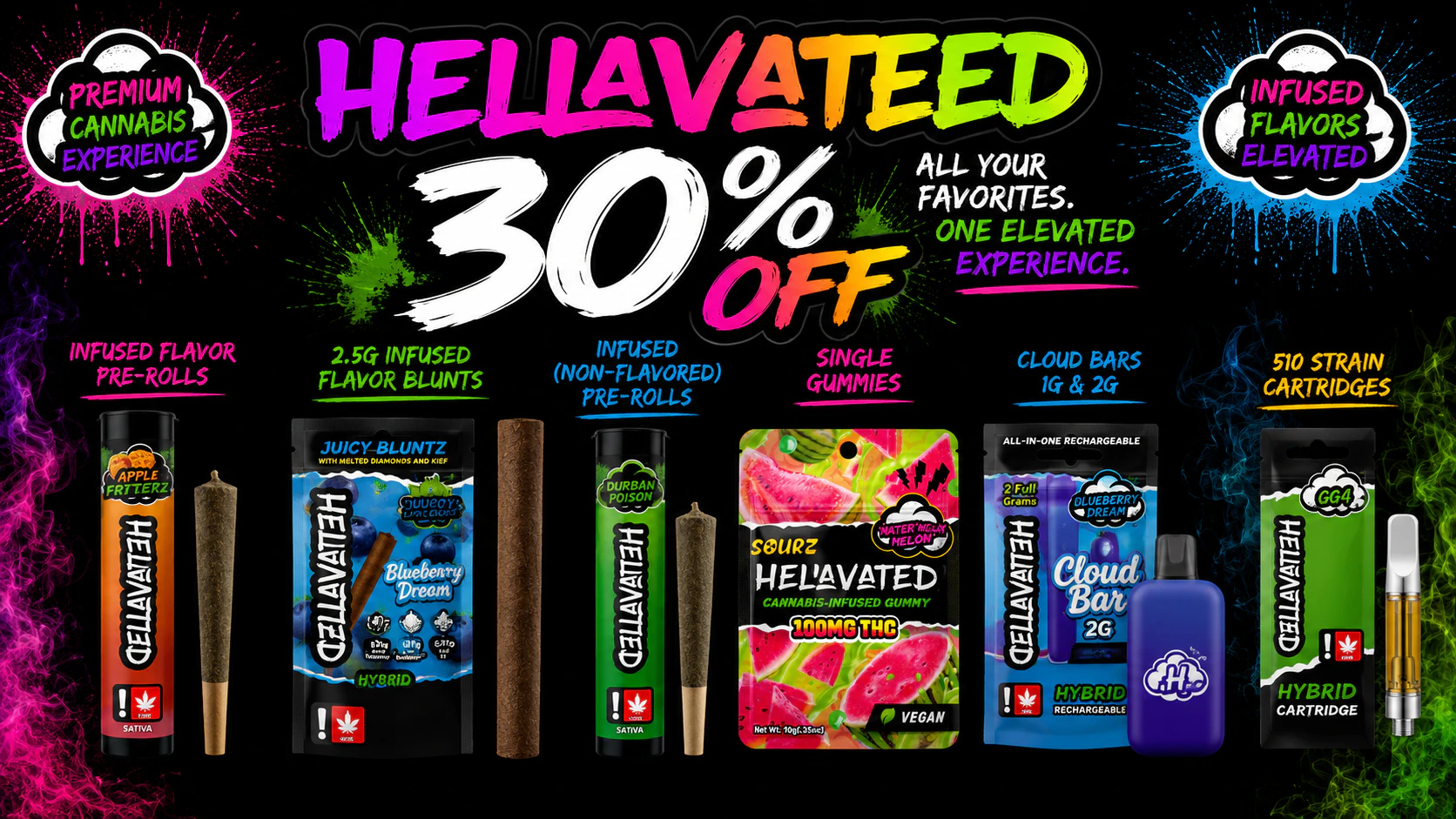 Hellavated Brand 30% Off