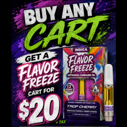 Buy ANY Cart, Get a Flavor Freeze Cart for $20