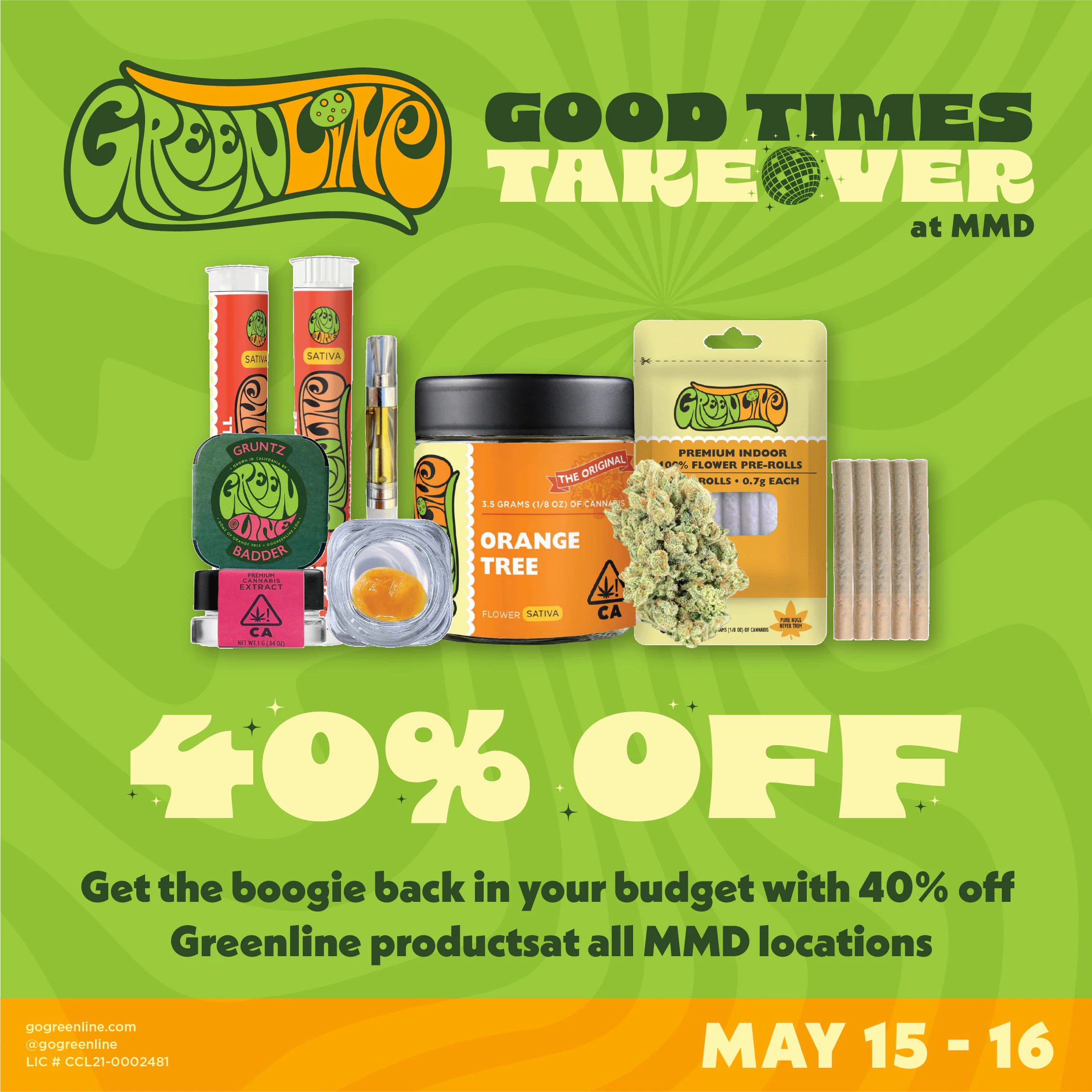 40% OFF Greenline