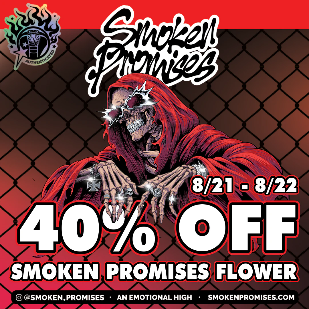 40% off Smoken Promises 