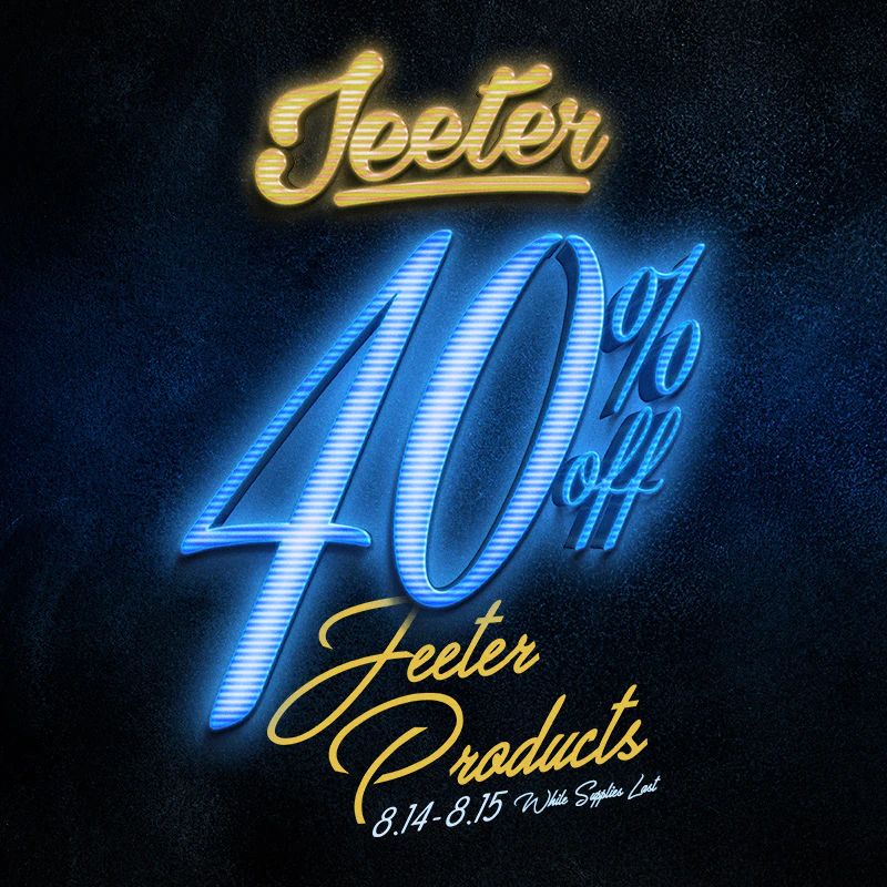 40% off Jeeter