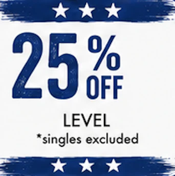 25% off Level