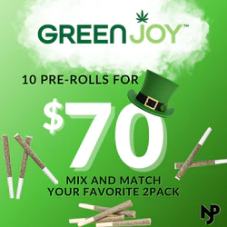 Green Joy 10 for $70 Roll-Up Deal