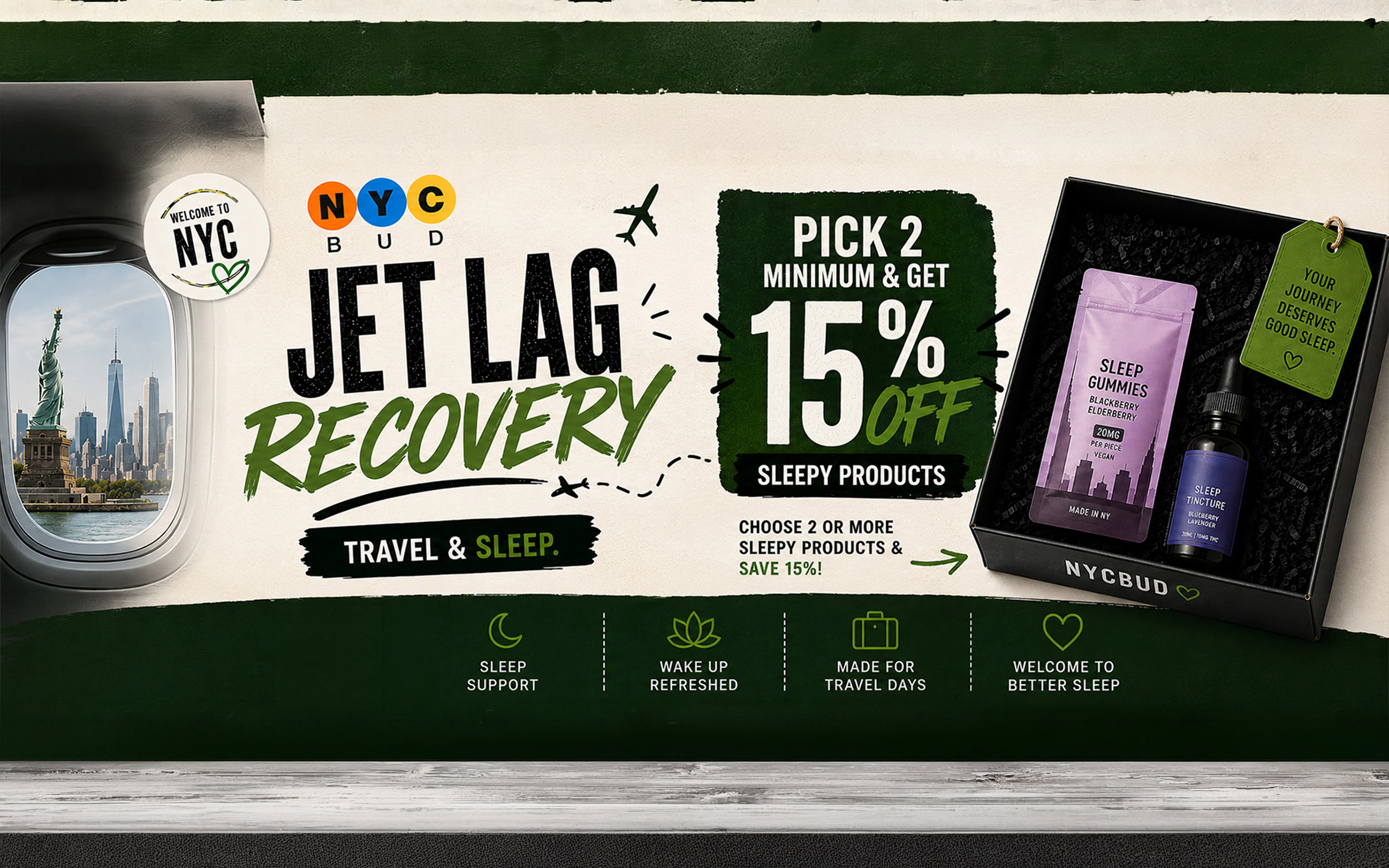 Jet Lag Recovery Bundle