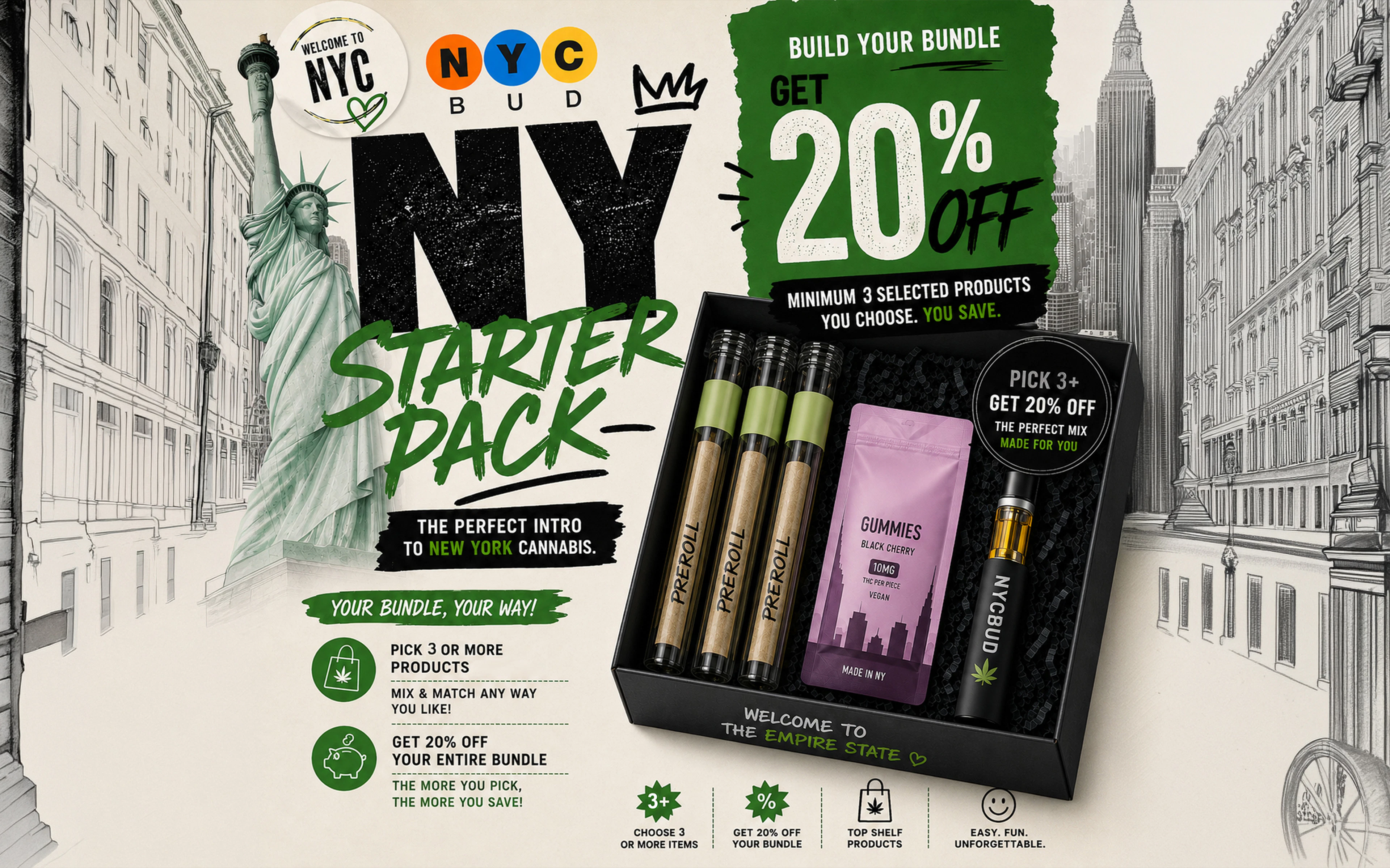  NY Starter Pack Bundle