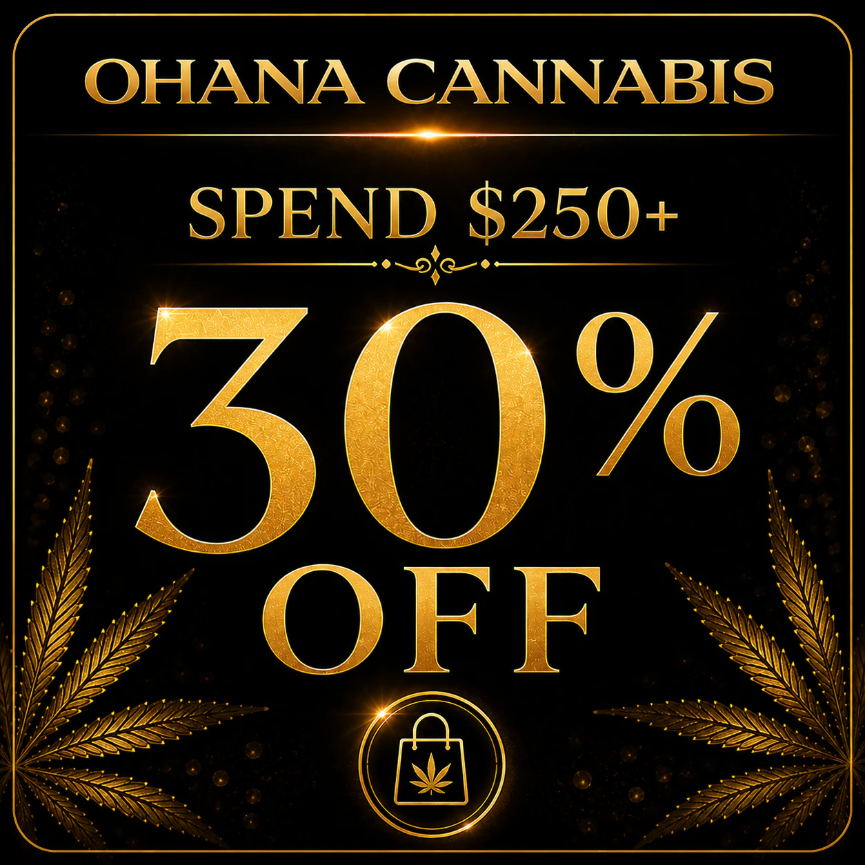 Spend $250 get 30% OFF!