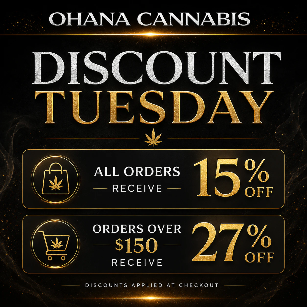 Up to 27% OFF Discount Tuesday!