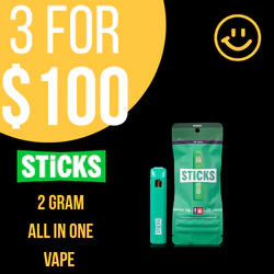 Sticks 3 for $100 Bundle