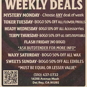 Weekly Specials!