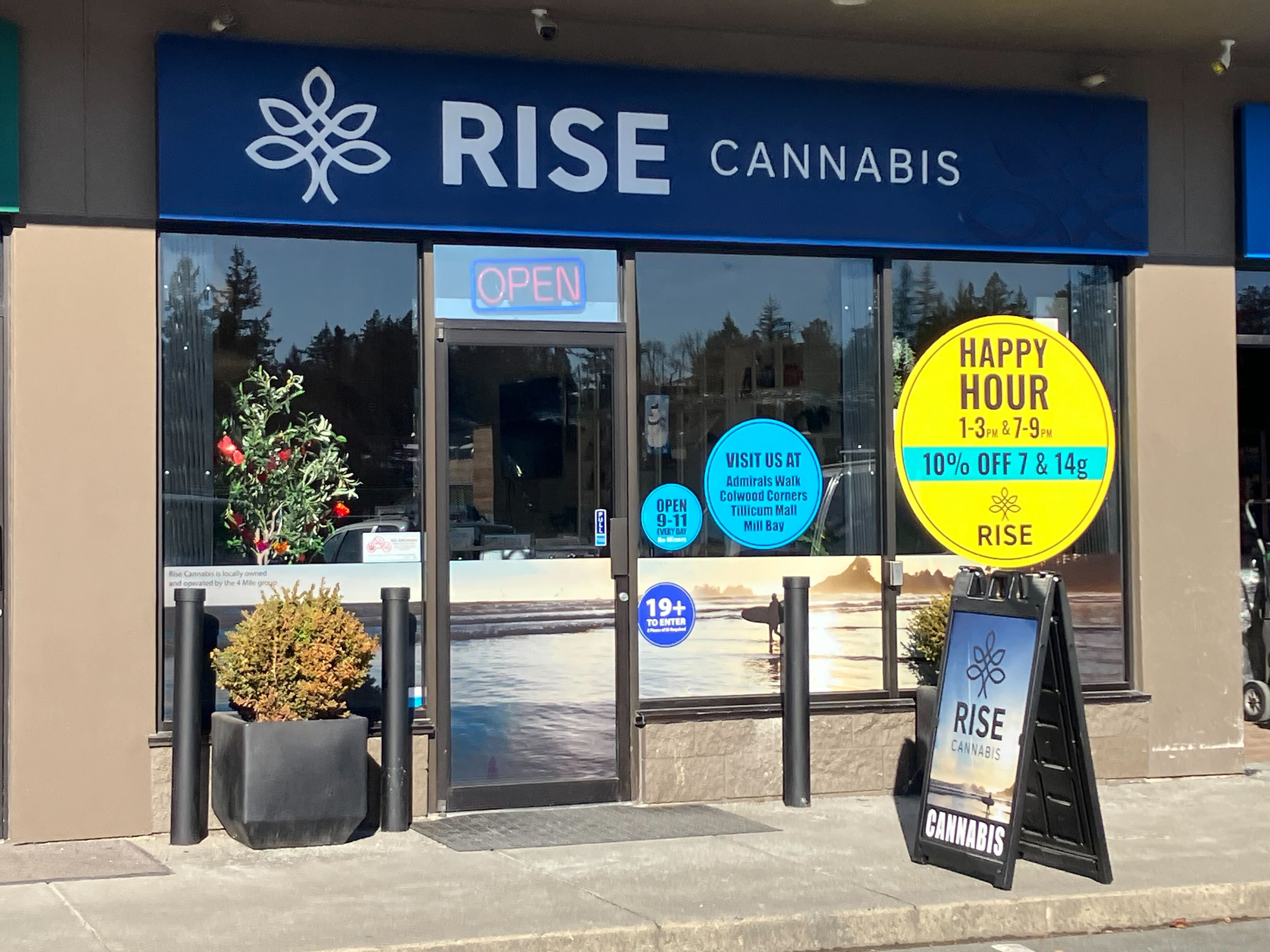Rise Cannabis Admirals Walk logo