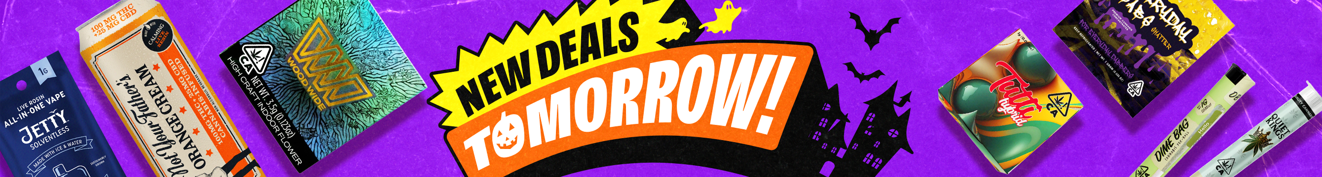 New Deals Tomorrow!