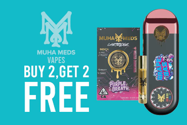 08/20/26: Muha Meds Vapes Buy 2 Get 2