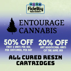 Entourage Cured Resin Cartridges - 50% Off