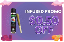 $0.50 OFF INFUSED PROMO