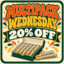 Multipack Wednesdays! 20% off all Preroll Multipacks!