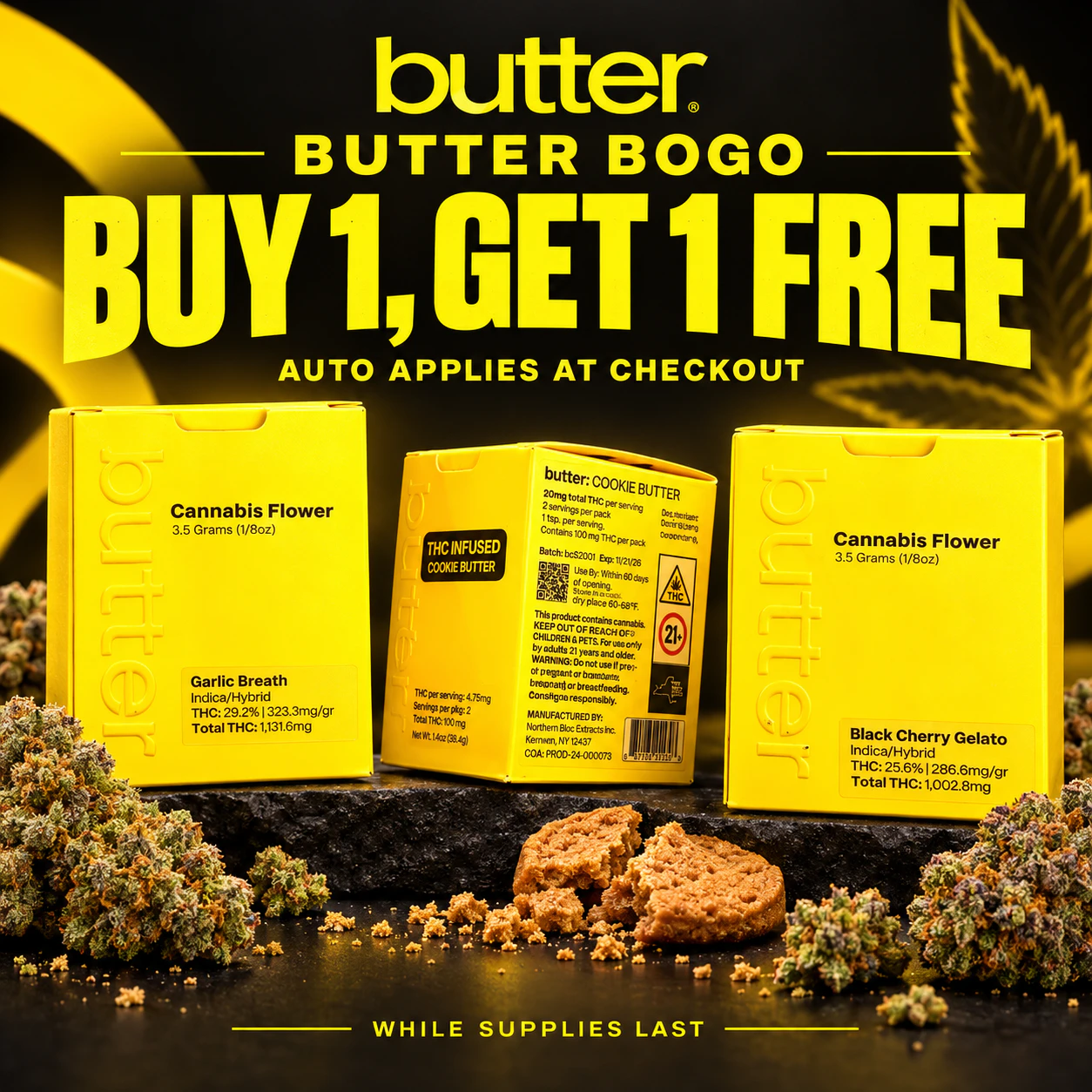 🧈 Butter Me Up BOGO: Buy 1, Get 1 FREE