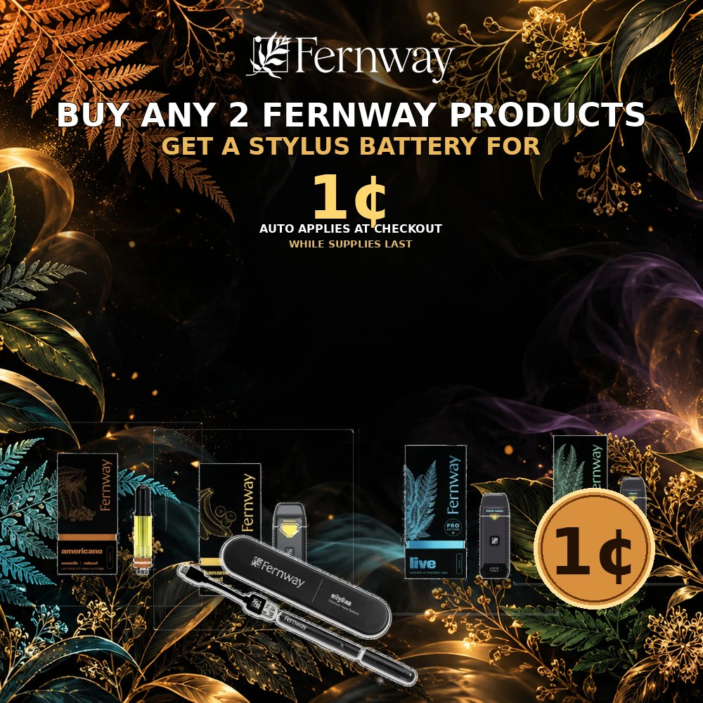 Fernway Power-Up — Buy Any 2, Get a Stylus Battery for 1¢