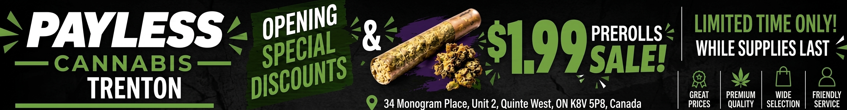 Grand Opening Sale