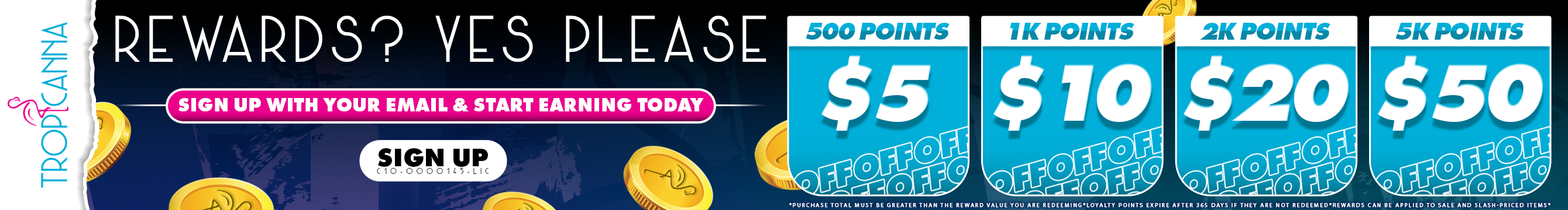 New Loyalty: Points That Pay You Back! Check Out Or New Loyalty Program, Your Points, Your Savings.