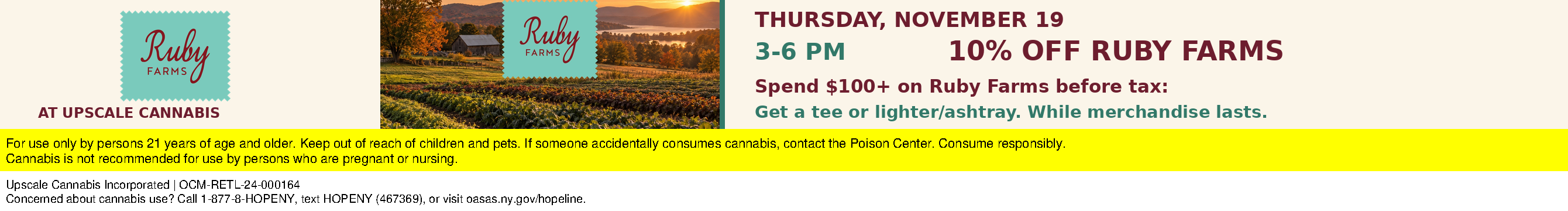 10% off ruby farms