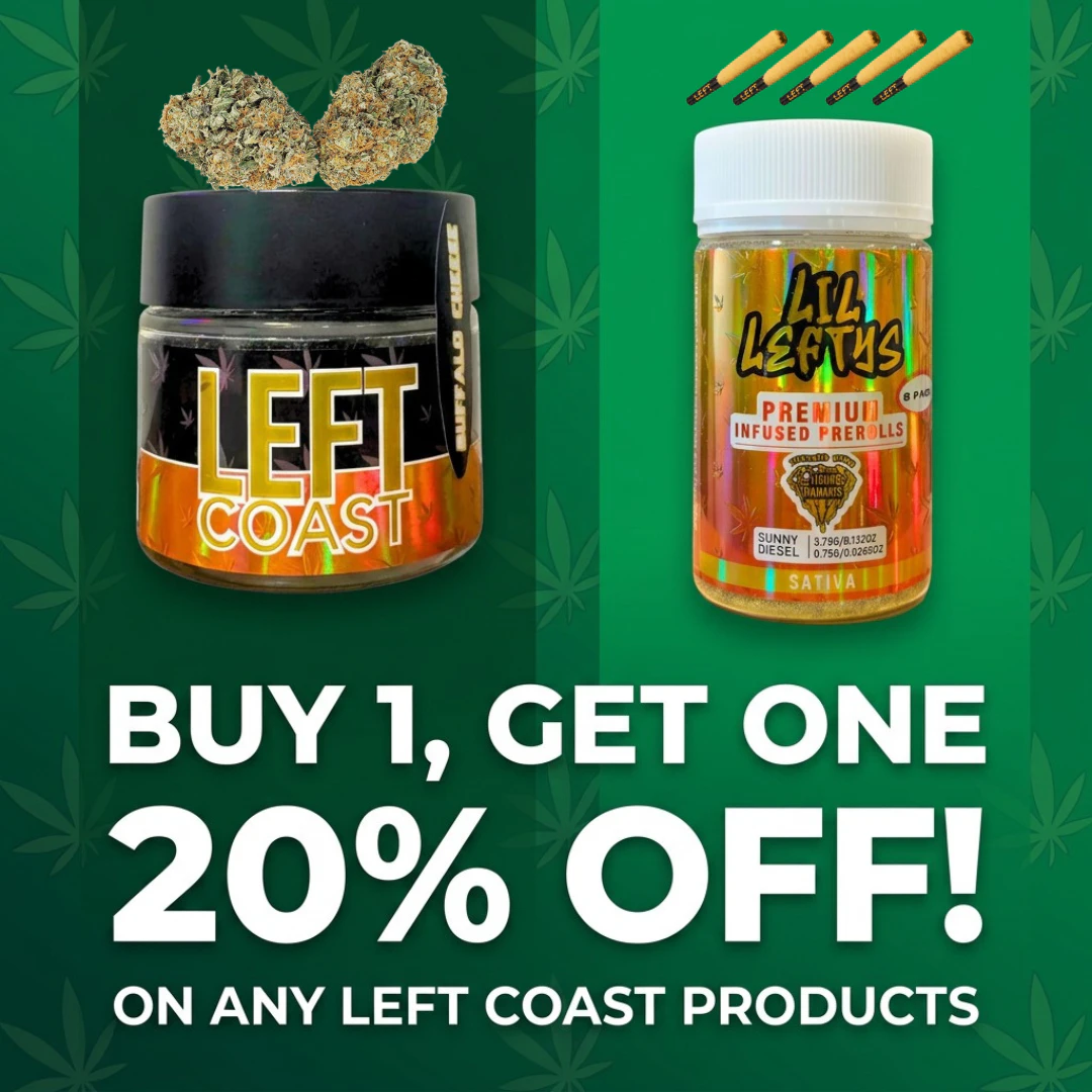 Left Coast | Buy (1) Get (1) 20% off