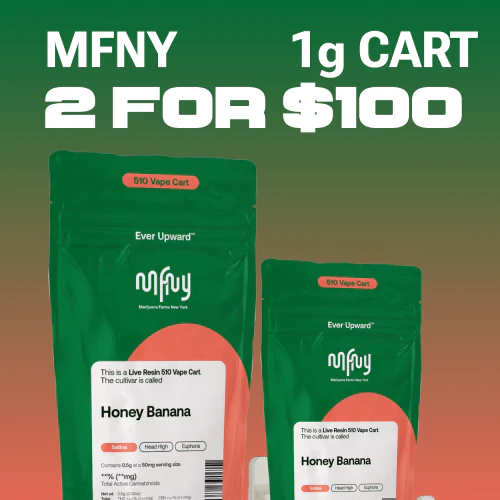 MFNY | Buy (2) 1g Carts for 100