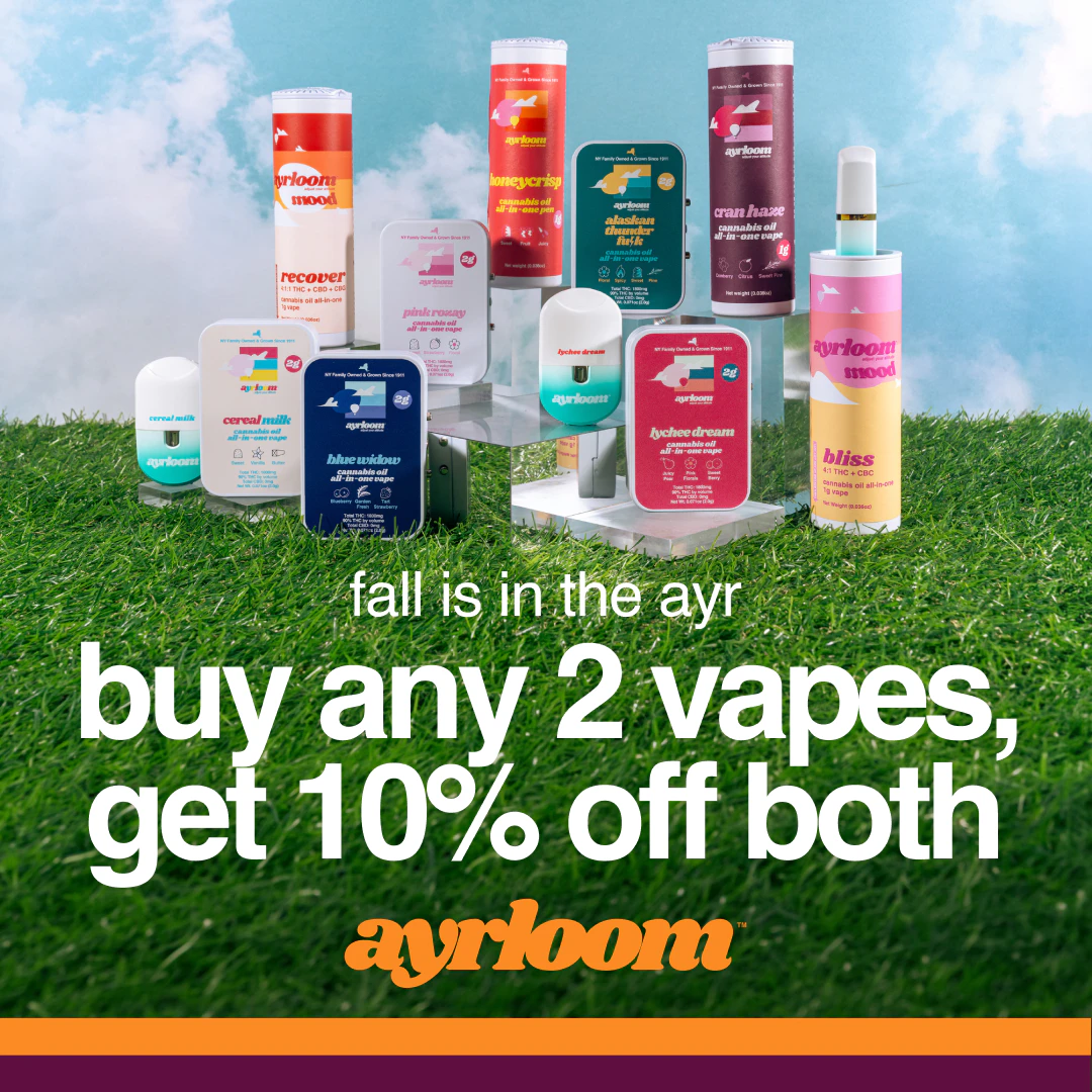 Ayrloom | 10% off Vapes