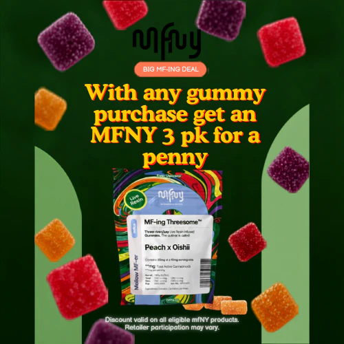 MFNY | Get 3 Pack with Purchase of any Gummy